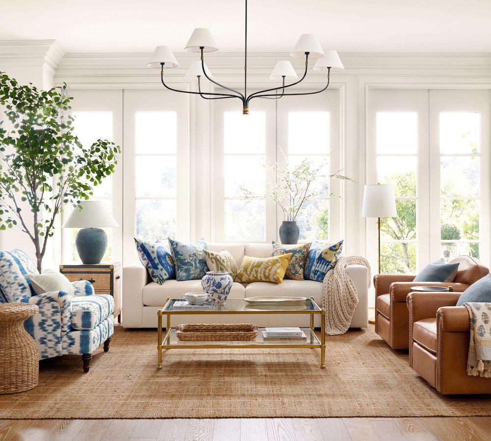 Carlisle Upholstered Armchair Pottery Barn Australia